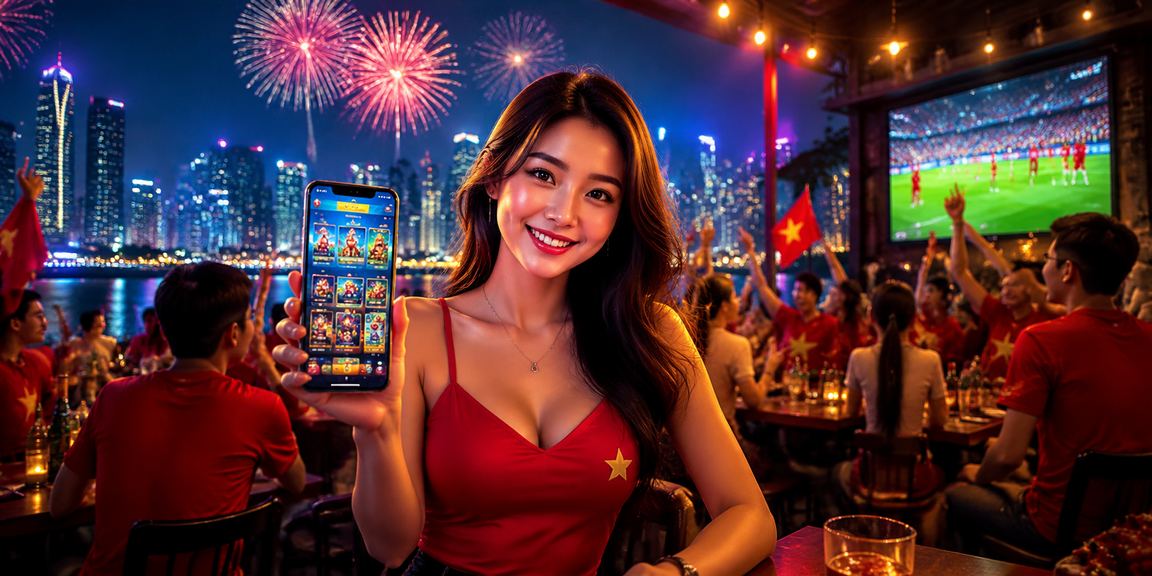 Người chơi tại Hà Nội trải nghiệm ứng dụng casino trong lễ hội đêm sôi động